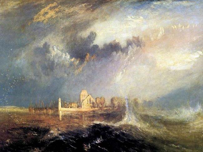 Joseph Mallord William Turner Quillebeuf, at the Mouth of Seine Sweden oil painting art